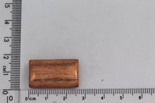 Load image into Gallery viewer, Copper, 15.3mm Width by 7.3mm Length by 26.6mm Height, Matte Square Bead. Quantity per pack: 12 Pieces.