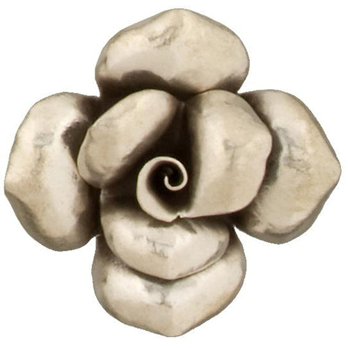 Fine Silver, Hill Tribe, 35.6mm Width by 13.5mm Length by 35.4mm Height, Flower Pendant. Quantity Per Pack: 1 Piece.