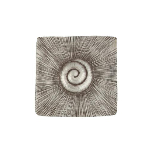 Fine Silver, Hill Tribe, 58.1mm Width by 4.1mm Length by 57.1mm Height, Stamped Shell Pendant. Quantity Per Pack: 1 Piece.