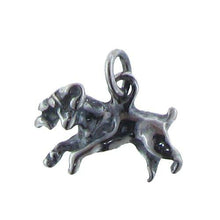 Load image into Gallery viewer, Sterling Silver Oxidized, 12.5mm Width by 3.2mm Length by 8.9mm Height, Ram / Aries Charm. Quantity Per Pack: 4 Pieces.