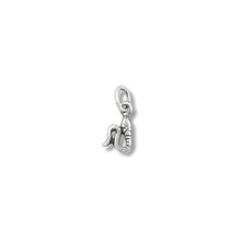 Load image into Gallery viewer, Sterling Silver Oxidized, 5.0mm Width by 1.0mm Length by 9.1mm Height, Snake Pendant. Quantity Per Pack: 5 Pieces.