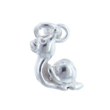 Load image into Gallery viewer, Sterling Silver, 10.3mm Width by 4.0mm Length by 10.7mm Height, Snail Charm. Quantity Per Pack: 3 Pieces.