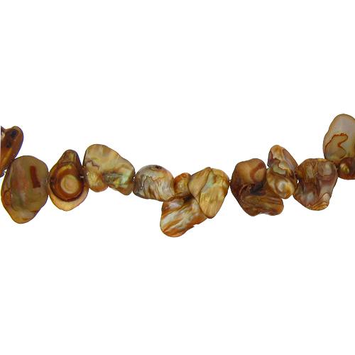 Crystal Gold, 21.0mm Width by 6.0mm Length by 15.0mm Height, Fantasy Pearl Bead. Quantity per pack: 32 Pieces.