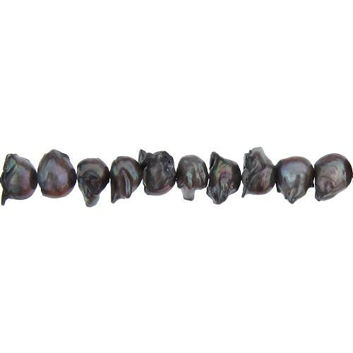 Light Purple, 8.5mm Width by 8.5mm Length by 16.5mm Height, Baroque Pearl Bead. Quantity per pack: 68 Pieces.
