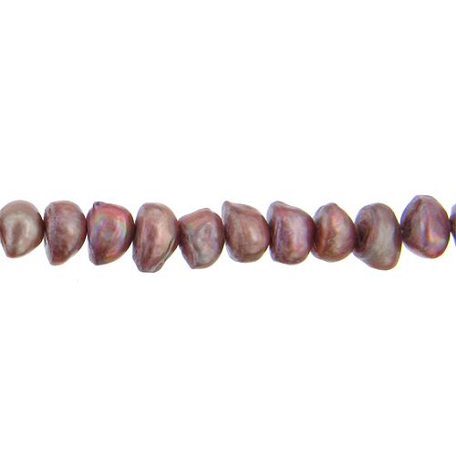 Rose, 12.0mm Width by 9.0mm Length by 9.0mm Height, Potato Pearl Bead. Quantity per pack: 51 Pieces.