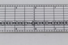 Load image into Gallery viewer, Sterling Silver Black Diamond, 5.0mm Width / Length, 18 Inch Circle Chain with 5.0mm Width / Length by 1.0mm Thick, Smooth Spring Ring Clasp. Quantity Per Pack: 1 Piece.