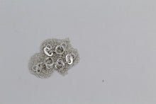 Load image into Gallery viewer, Sterling Silver, 1.0mm Width / Length, 18 Inch Flat Regular Rope Chain with 6.0mm Width / Length by 1.4mm Thick, Smooth Spring Ring Clasp.