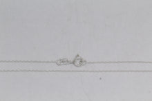 Load image into Gallery viewer, Sterling Silver, 0.8mm Width / Length, 16 Inch Round Regular Rope Chain with 6.0mm Width / Length by 1.4mm Thick, Smooth Spring Ring Clasp. Quantity Per Pack: 1 Piece.