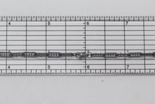 Load image into Gallery viewer, Sterling Silver Black rhodium, 3.8mm Width by 9.8mm Length, 18 Inch Elongated Cable Chain with 8.5mm Length by 2.1mm Thick, Oval Trigger Lobster Clasp. Quantity Per Pack: 1 Piece.