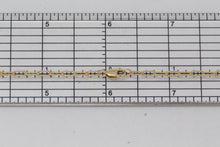 Load image into Gallery viewer, Gold Filled, 2.6mm Width by 6.1mm Length, 18 Inch Flat Elongated Cable Chain with 8.5mm Length by 2.1mm Thick, Oval Trigger Lobster Clasp. Quantity Per Pack: 1 Piece.