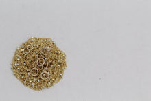 Load image into Gallery viewer, 2 Tone - Gold Filled & Sterling Silver, 1.0mm Width / Length, 18 Inch Regular Satellite Chain with 5.0mm Width / Length by 1.0mm Thick, Smooth Spring Ring Clasp. Quantity Per Pack: 1 Piece.