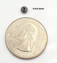 Load image into Gallery viewer, sterling silver beads Navajo Saucer bead southwestern pearl corrugated beads jewelry making Two sizes