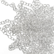 Load image into Gallery viewer, Sterling Silver 1.5mm Width by 2.0mm Length, Cable Chain. Price per: 1 Foot.