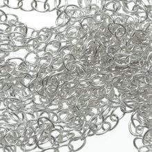 Load image into Gallery viewer, Sterling Silver 2.5mm Width by 3.6mm Length, Cable Chain. Price per: 1 Foot.
