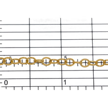 Load image into Gallery viewer, 14kt Gold Filled 3.6mm Width by 4.0mm Length, Cable Chain. Price per: 1 Foot.