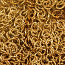 Load image into Gallery viewer, 14kt Gold Filled 1.5mm Width by 2.2mm Length, Corrugated Cable Chain. Price per: 1 Foot.
