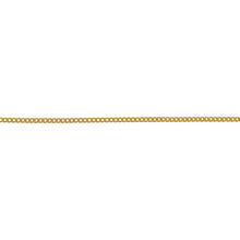 Load image into Gallery viewer, Chain by Foot. 14kt Gold Filled 1.0mm Width by 1.26mm Length, Curb Chain. Price per: 1 Foot.