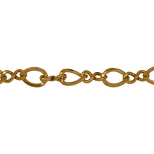 Load image into Gallery viewer, Chain by Foot. 14kt Gold Filled 5.6mm by 8.5mm Oval Curb Link connected to 3.5mm by 8.0mm Figure 8 Link, Figure 8 Chain. Price per: 1 Foot.