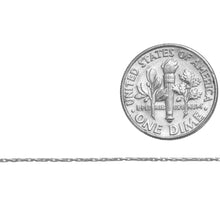 Load image into Gallery viewer, Chain by Foot. Sterling Silver 0.55mm Beading Chain. Price per: 1 Foot.