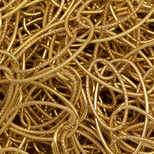 Load image into Gallery viewer, 14kt Gold Filled 10.0mm Width by 20.0mm Length Outer Smooth Oval Link With 7.0mm Width by 14.0mm Length Inner Textured Oval Link, Double Cable Chain. Price per: 1 Foot.