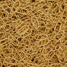 Load image into Gallery viewer, 14kt Gold Filled 2.5mm Width by 5.3mm Length Larger Oval Link follwed by Three 1.8mm Width by 2.0mm Length Smaller Oval Links, Long and Short Chain. Price per: 1 Foot.