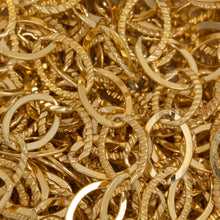 Load image into Gallery viewer, 14kt Gold Filled 5.7mm Width by 7.7mm Length Flat And Corrugated Cable Chain. Price per: 1 Foot.