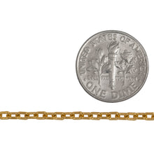 Load image into Gallery viewer, 14kt Gold Filled 2.3mm Width by 3.2mm Length Smooth Elongated Cable Chain. Price per: 1 Foot.