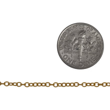 Load image into Gallery viewer, 14kt Gold Filled 1.9mm width by 2.5mm length, Twisted Cable Chain. Price per: 1 Foot.