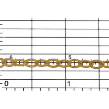 Load image into Gallery viewer, 14kt Gold Filled 4.0mm Width by 5.7mm Length Twisted Wire Cable Chain. Price per: 1 Foot.