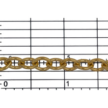 Load image into Gallery viewer, 14kt Gold Filled 5.7mm Width by 7.8mm Length, Cable Chain. Price per: 1 Foot.