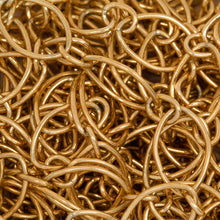 Load image into Gallery viewer, 14kt Gold Filled 7.0mm Width by 11.0mm Length, Larger Oval Link Connected to 3.4mm Width by 4.6mm Length Smaller Oval Link, Long and Short Chain. Price per: 1 Foot.