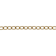 Load image into Gallery viewer, Chain by Foot. 14kt Gold Filled 3.0mm Width by 4.0mm Length, Twisted Wire Cable Chain. Price per: 1 Foot.