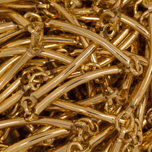 Load image into Gallery viewer, 14kt Gold Filled 1.5mm Width by 20.4mm Length Curved Bar Connected to 3.2mm Width by 3.9mm Length Smooth Oval Link, Bar Chain. Price per: 1 Foot.