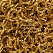 Load image into Gallery viewer, 14kt Gold Filled 5.8mm Width by 7.0mm Length Twisted Wire Cable Chain. Price per: 1 Foot.