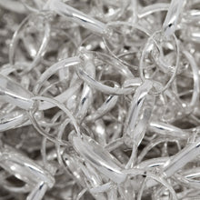 Load image into Gallery viewer, Sterling Silver 5.0mm Width by 7.0mm Length, Oval Rolo Chain. Price per: 1 Foot.