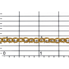 Load image into Gallery viewer, 14kt Gold Filled 4.0mm Width by 4.8mm Length, Oval Rolo Chain. Price per: 1 Foot.