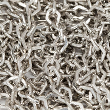 Load image into Gallery viewer, Sterling Silver 3.0mm Width by 4.0mm Length, Diamond Shaped Flat Cable Chain. Price per: 1 Foot.