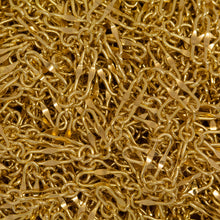 Load image into Gallery viewer, 14kt Gold Filled 2.3mm Width by 6.8mm Length, Dapped Long Link Connected With Three of 2.2mm Width by 2.5mm Length Short Links, Long and Short Chain. Price per: 1 Foot.