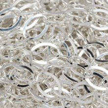 Load image into Gallery viewer, Sterling Silver 5.4mm Width by 8.8mm Length, Flat Oval Cable Chain. Price per: 1 Foot.