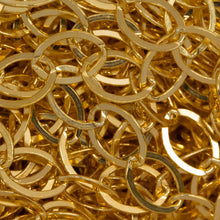 Load image into Gallery viewer, 14kt Gold Filled 5.4mm Width by 8.8mm Length, Flat Oval Cable Chain. Price per: 1 Foot.