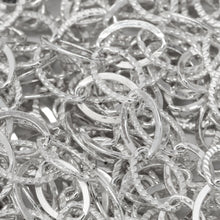 Load image into Gallery viewer, Sterling Silver 5.6mm Width by 8.1mm Length, Flat and Corrugated Oval Cable Chain. Price per: 1 Foot.