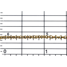 Load image into Gallery viewer, Sterling Silver - Gold Plated 1.80mm Width / Length Rolo Chain. Price per: 1 Foot.