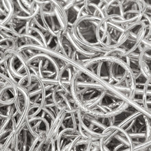 Load image into Gallery viewer, Sterling Silver Fifteen of 5.9mm by 7.8mm Smooth Oval Cable Chain Links Connected With 10.9mm by 33.6mm Figure 8 Link, Fancy Chain. Price per: 1 Foot.