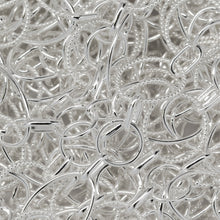 Load image into Gallery viewer, Sterling Silver of 7.8mm Width/Length Two of Circle Links and 10.2mm Width/Length Twisted Circle Link Followed by 10.4mm Width by 25.3mm Length Double Oval Link with 10.2mm Width/Length Twisted Circle Link Hanging off, Fancy Chain. Price per: 1 Foot.