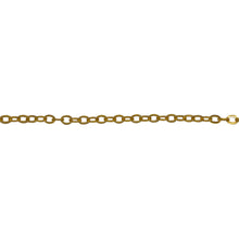 Load image into Gallery viewer, Chain by Foot. 14kt Gold Filled 2.0mm Width by 2.4mm Length, Flat Cable Chain. Price per: 1 Foot.