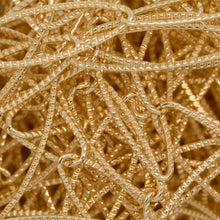 Load image into Gallery viewer, 14kt Gold Filled 5.4mm Width by 18.0mm Length, Corrugated Paper Clip Cable Chain. Price per: 1 Foot.