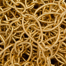 Load image into Gallery viewer, 14kt Gold Filled Three of 3.6mm Width by 4.6mm Length Small Oval Links Followed by 7.1mm Width by 10.8mm Length Large Oval Link, Smooth Long and Short Chain. Price per: 1 Foot.