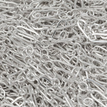 Load image into Gallery viewer, Sterling Silver Three of 1.57mm Width by 2.3mm Length Small Oval Links Followed by 1.97mm Width by 5.67mm Length Large Oval Link, Smooth Long and Short Chain. Price per: 1 Foot.