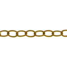Load image into Gallery viewer, Chain by Foot. 14kt Gold Filled 4.6mm Width by 6.7mm Length, Corrugated Cable Chain. Price per: 1 Foot.