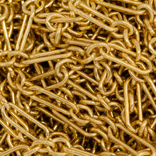 Load image into Gallery viewer, 14kt Gold Filled Three of 3.31mm Width by 4.2mm Length Small Oval Links Followed by 3.34mm Width by 9.13mm Length Elongated Oval Link, Smooth Long and Short Chain. Price per: 1 Foot.